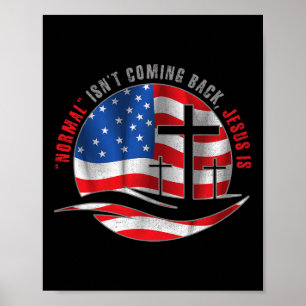 Poster Christian Normal não está voltando Jesus é para mi