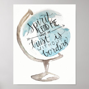 Póster Christian poster, hillsong, globo art