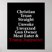 Christian Texan Hetero Unwoke Proprietário de Arma