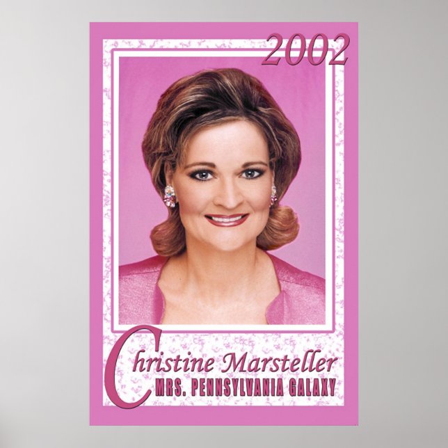 Poster Christine - Sra. PA (Frente)
