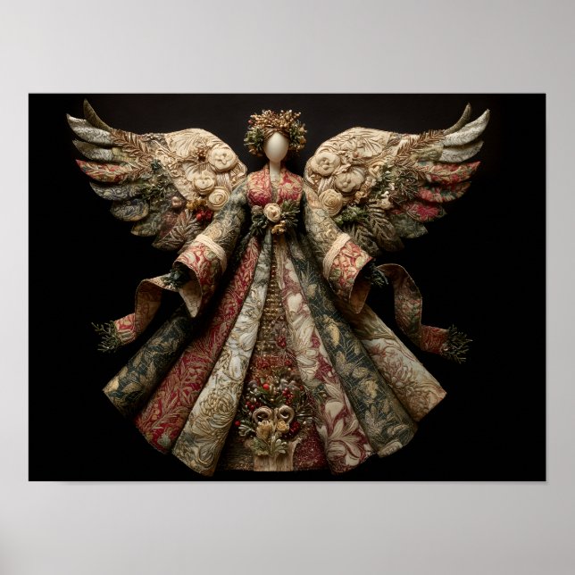 Poster Christmas Angel (Frente)