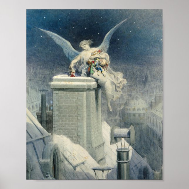 Poster Christmas Eve - Gustave Dore (Frente)