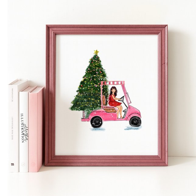 Poster Christmas illustration  (Criador carregado)