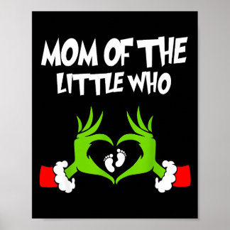 Poster Christmas Pregnancy Announcement Funny Mom Of The 