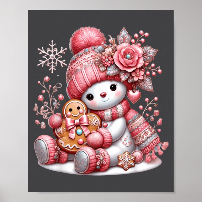 Poster Christmas Snowperson  (Frente)