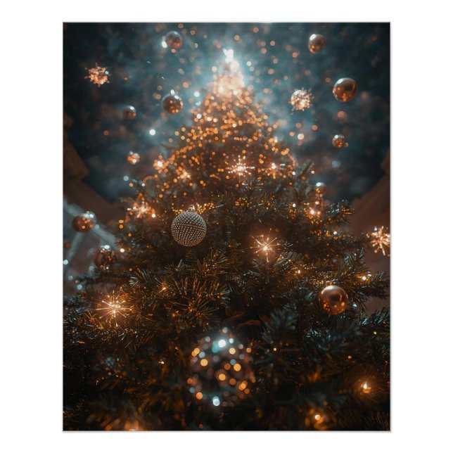 Póster Christmas Tree Poster (Frente)
