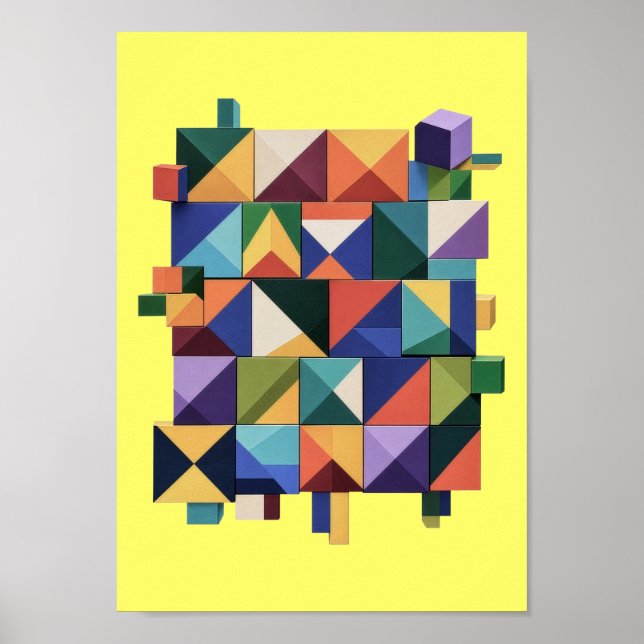 Poster Chromatic Structure (Frente)