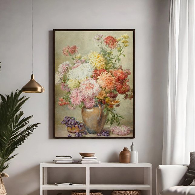 Poster Chrysanthèmes (Criador carregado)