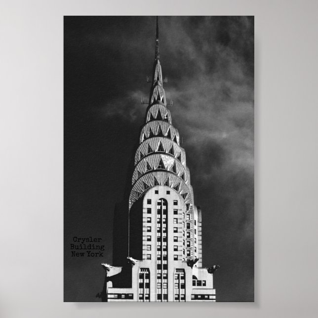Poster Chrysler Building New York (Frente)