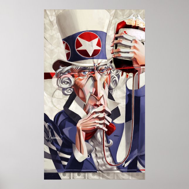 Poster Chupando Sam (Frente)