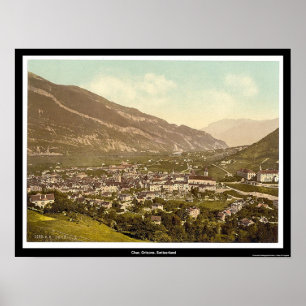 Póster Chur, Grisons, Suiça