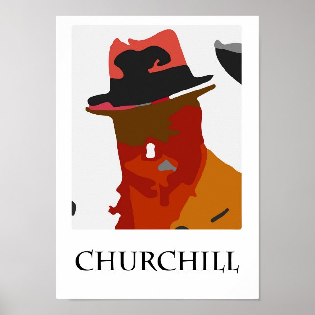 Poster churchill (Frente)