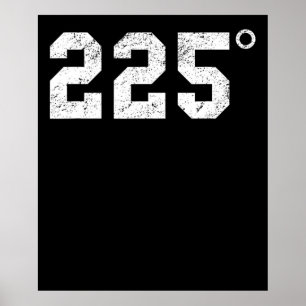 Poster Churrasco   225 Graus Churrasco De Carne Fumante