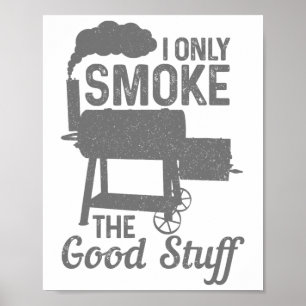 Poster Churrasco Carne Fumante Grill Griling Engraçado