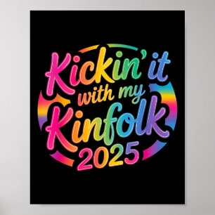 Poster Chutar Com Minha Reunião Familiar Engraçada Do Kin