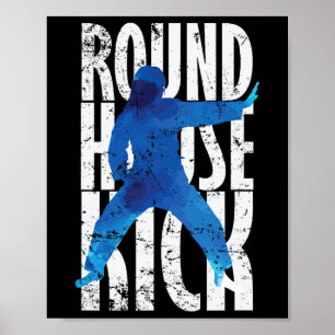 Poster Chute Casa Redonda Kickboxing Taekwondo