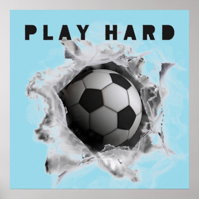 Poster Chute de Futebol (Frente)