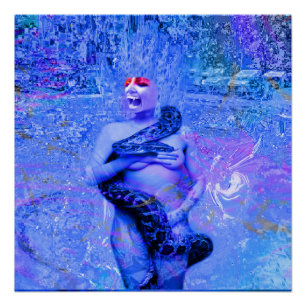 Póster Chuva Azul