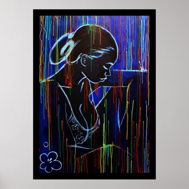 Póster Chuva Azul (Frente)