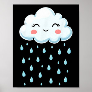 Poster Chuva Branca de Chuva Larga Figurino Dia das Bruxa