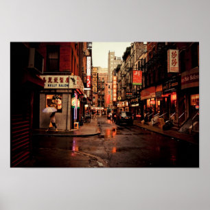 Poster Chuva - Chinatown - Nova Iorque