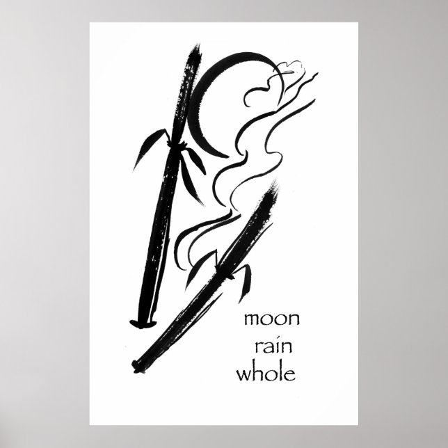 Poster chuva da lua inteira (Frente)