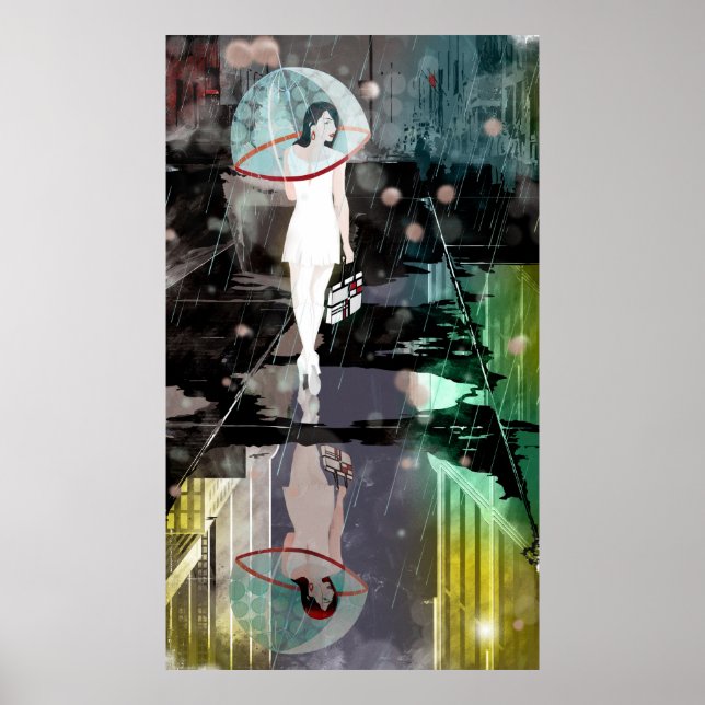 Póster Chuva de bolhas (Frente)