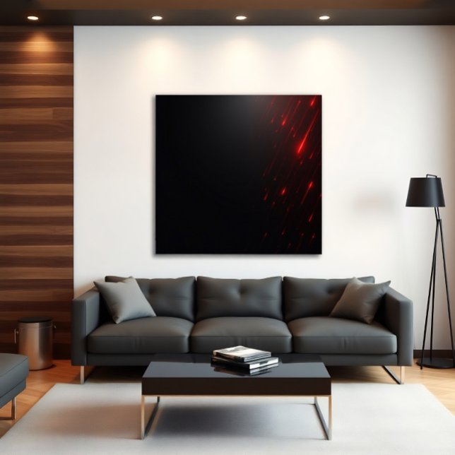 Poster Chuva de Laser Vermelho (Criador carregado)