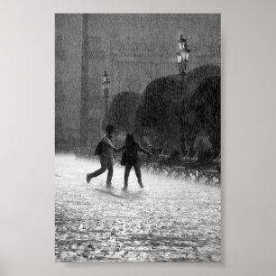 Poster Chuva de queda