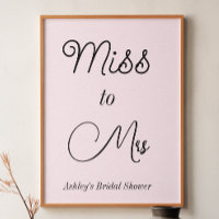 Chuva de Rosa Bridal Shower De Miss a Sra 