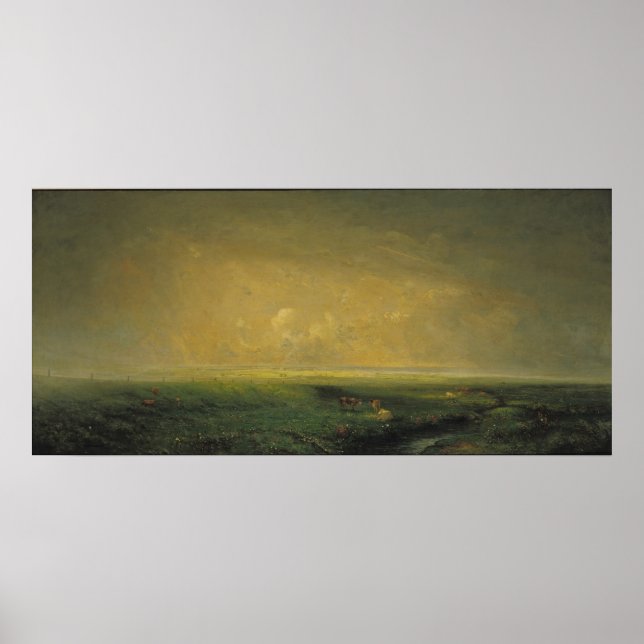 Póster Chuva e Sol, c.1873 (Frente)