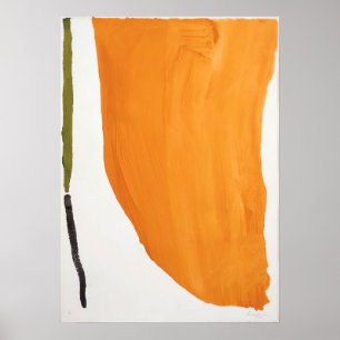 Poster Chuva Laranja - 1970 - Helen Frankenthaler