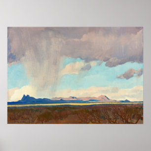 Poster Chuva para o Golfo por Maynard Dixon