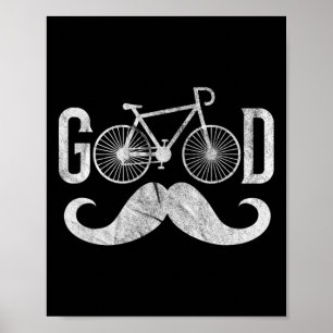 Poster Ciclismo Ciclismo Bigode Mtb Bicicleta De Montanha