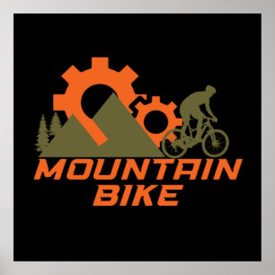 Poster ciclismo de montanha