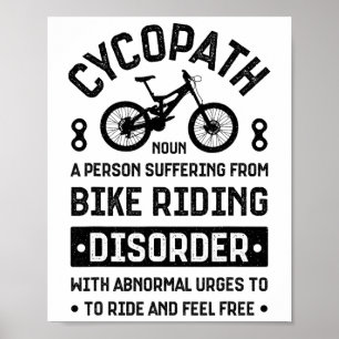 Poster Ciclismo de montanha Cycopath Bicicleta de montanh