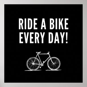 Poster Ciclismo motivacional