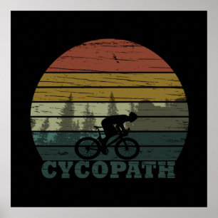Poster ciclismo off road cycopath