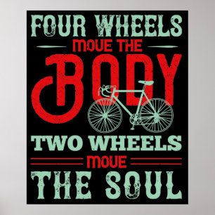 Poster Ciclo - Duas rodas movem a alma