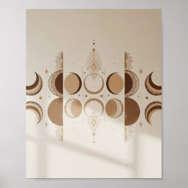 Poster Ciclo Lunar Boêmico