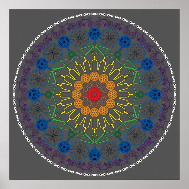 Póster Ciclo Mandala 2 (Frente)