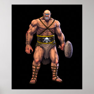 Poster Ciclopes da mitologia grega