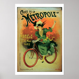 Póster 'Ciclos de La Metropole', Marie & Co. (luz colorid