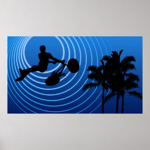 Póster ciclos de lua