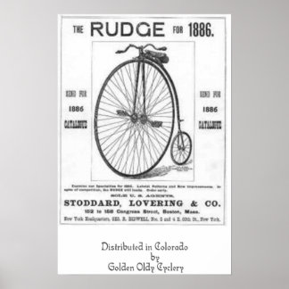 Póster Ciclos do Rudge