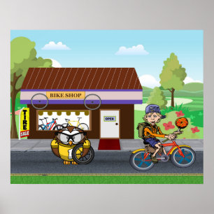 Poster Ciclos Hootin'