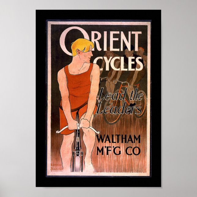 Poster Ciclos Orient 1890 (Frente)