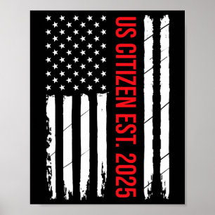 Poster Cidadania Americana Decoration American New Citize
