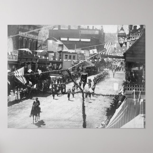 Póster Cidadãos de Deadwood Comemoram 2 (Frente)