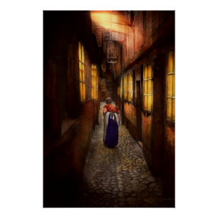 Póster Cidade - Alemanha - Beco - Uma longa vida dura 190